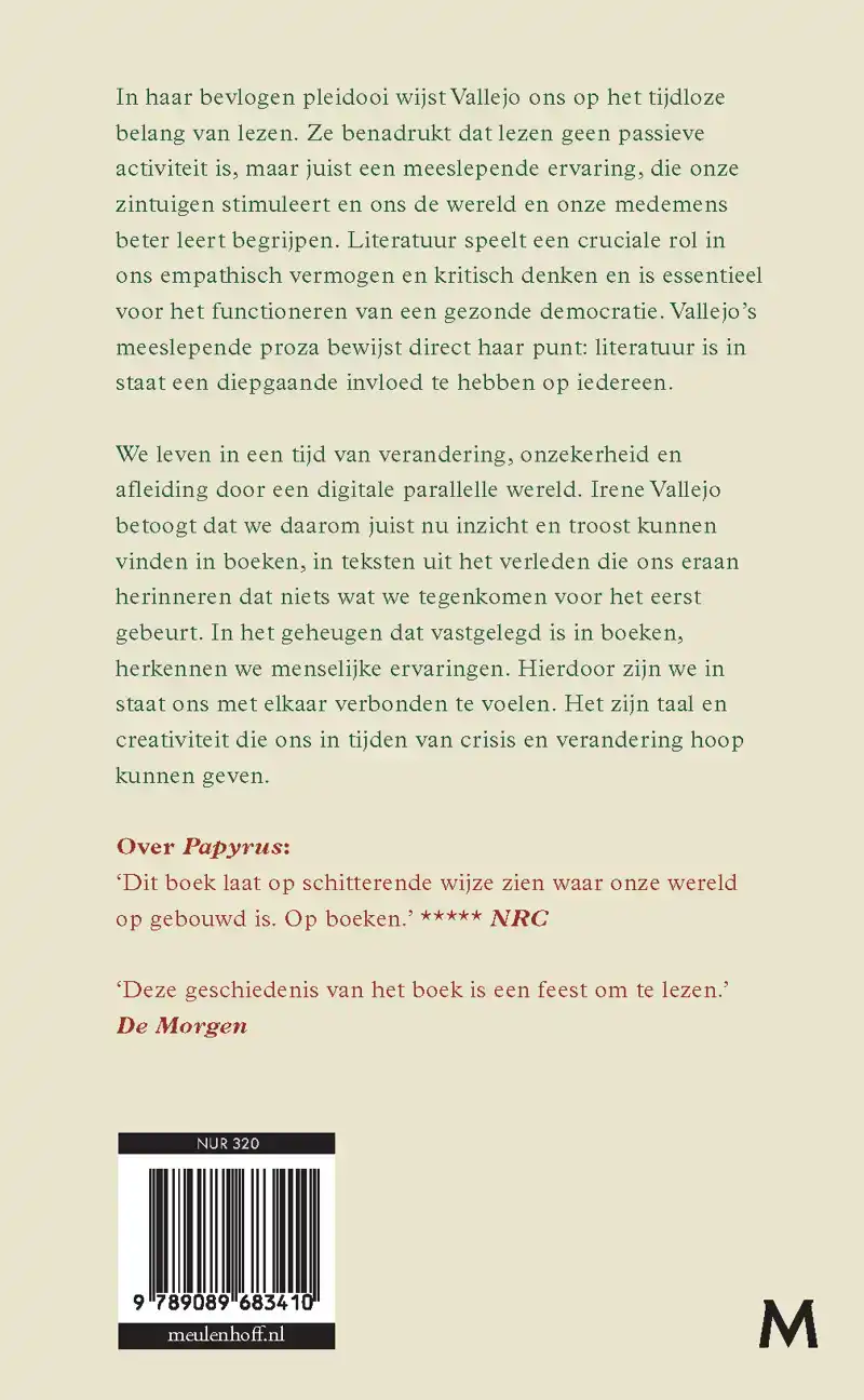 UIT LIEFDE VOOR HET LEZEN