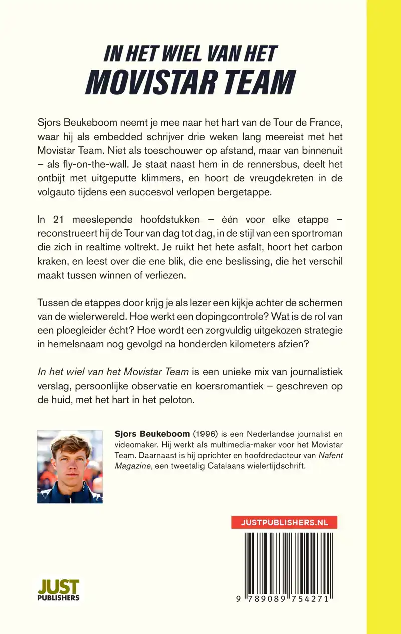 IN HET WIEL VAN HET MOVISTAR TEAM