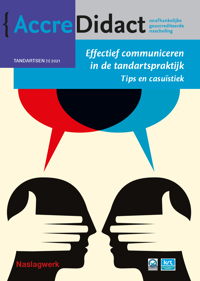EFFECTIEF COMMUNICEREN IN DE TANDARTSPRAKTIJK