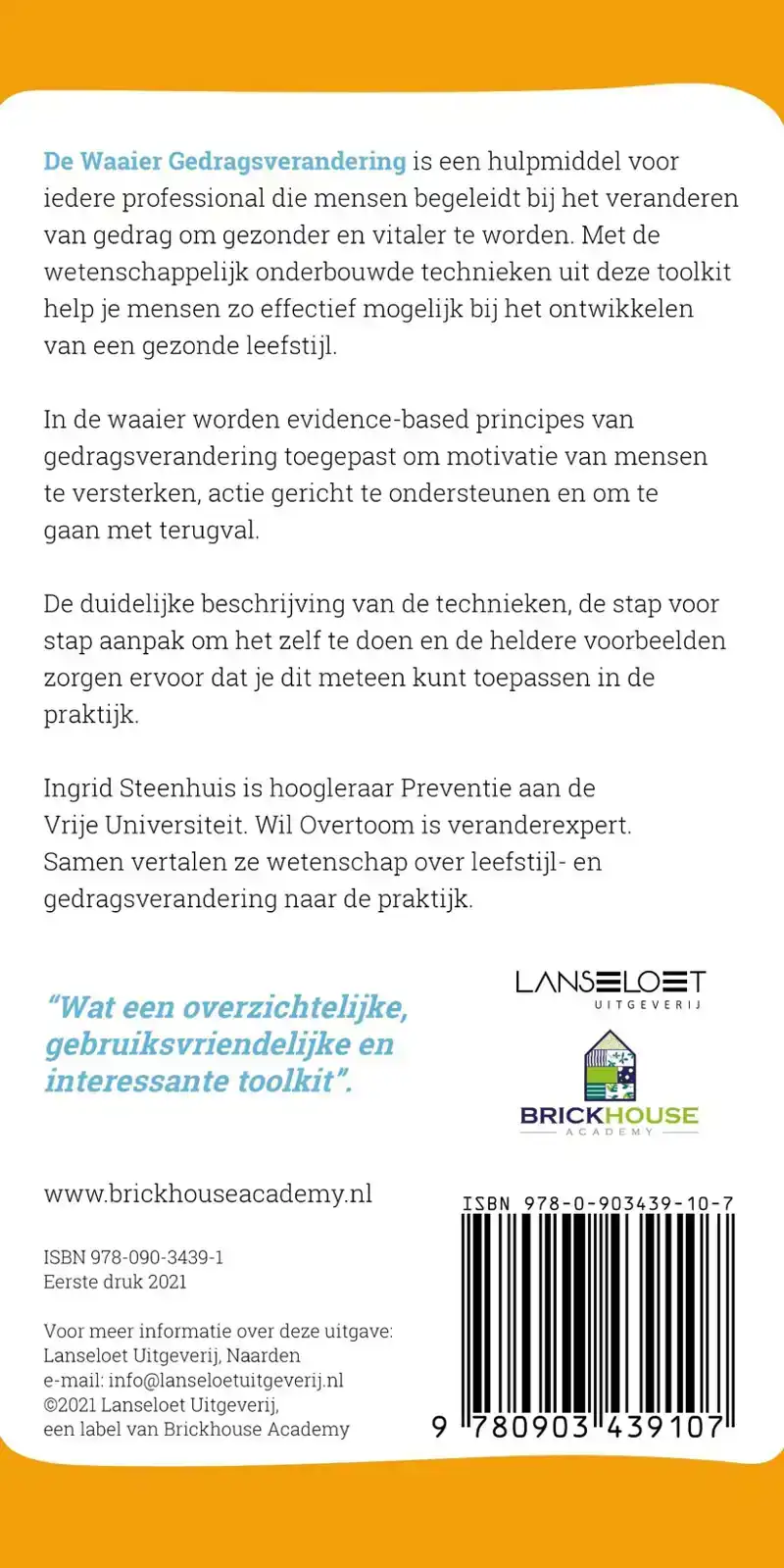 WAAIER GEDRAGSVERANDERING