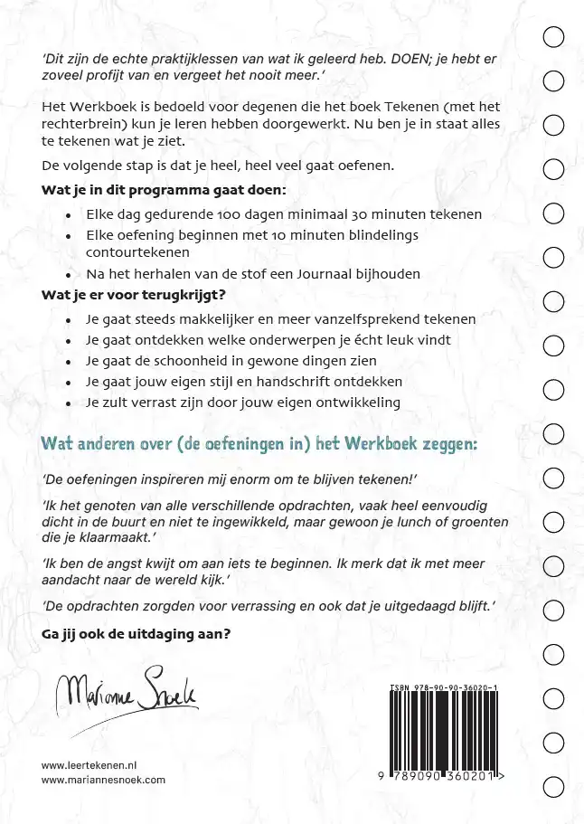 WERKBOEK TEKENEN (MET HET RECHTERBREIN) KUN JE LEREN