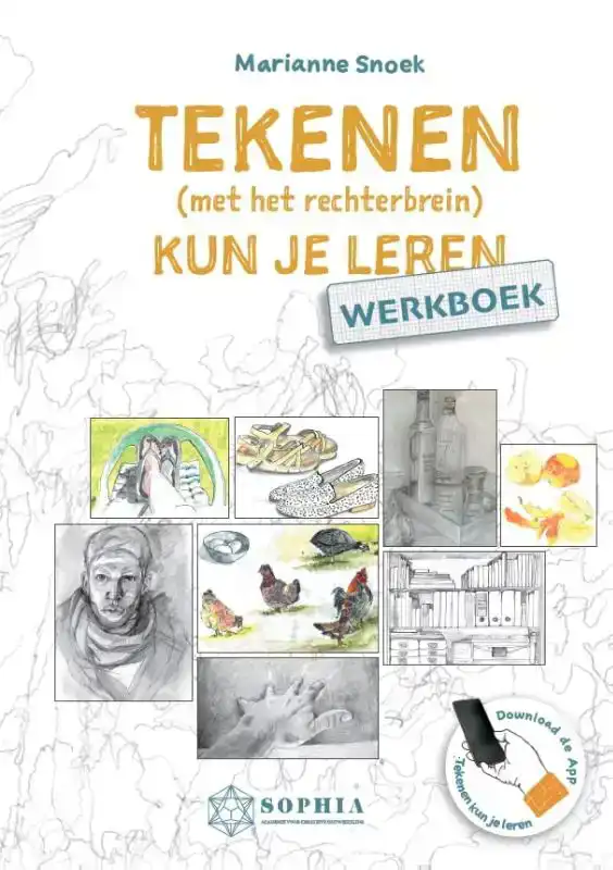 WERKBOEK TEKENEN (MET HET RECHTERBREIN) KUN JE LEREN