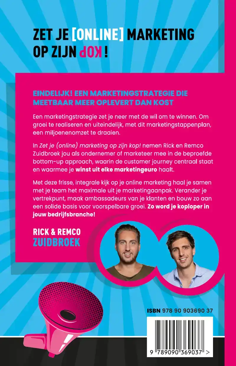 ZET JE (ONLINE) MARKETING OP ZIJN KOP!