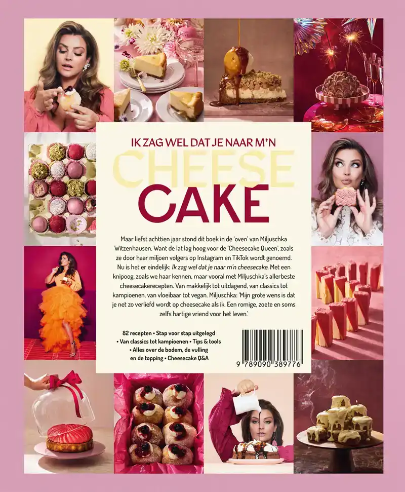IK ZAG WEL DAT JE NAAR M'N CHEESECAKE