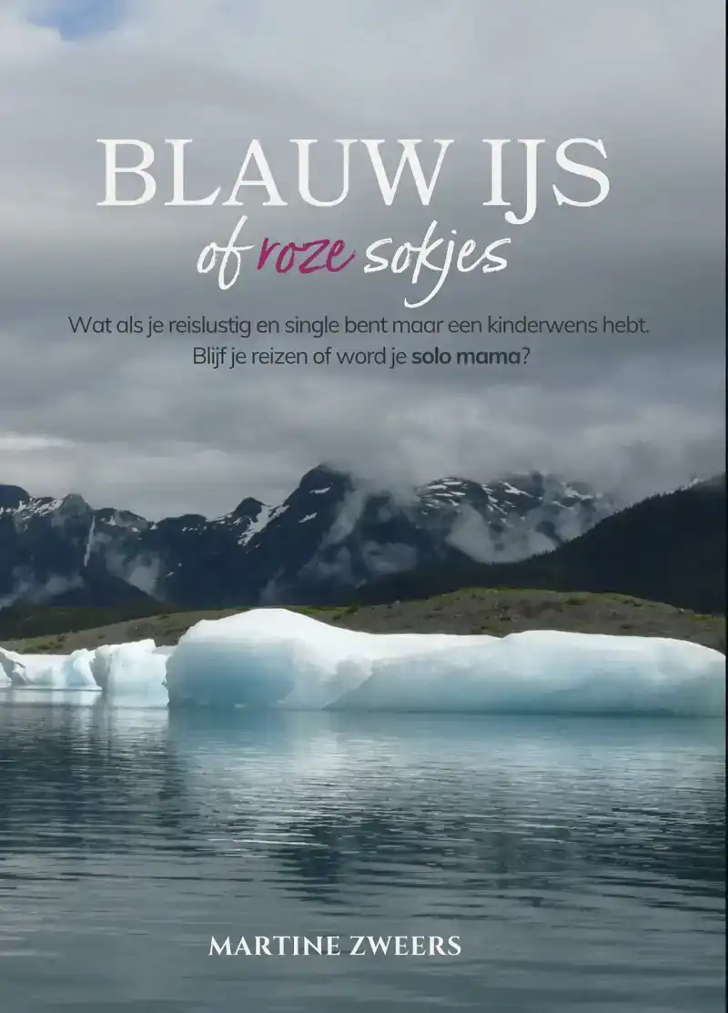 BLAUW IJS OF ROZE SOKJES