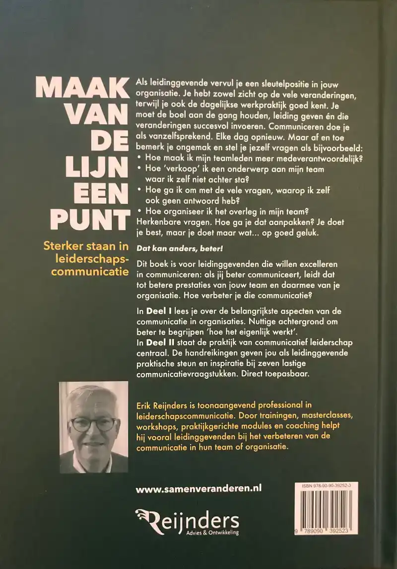 MAAK VAN DE LIJN EEN PUNT