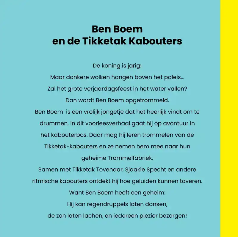 BEN BOEM EN DE TIKKETAK KABOUTERS