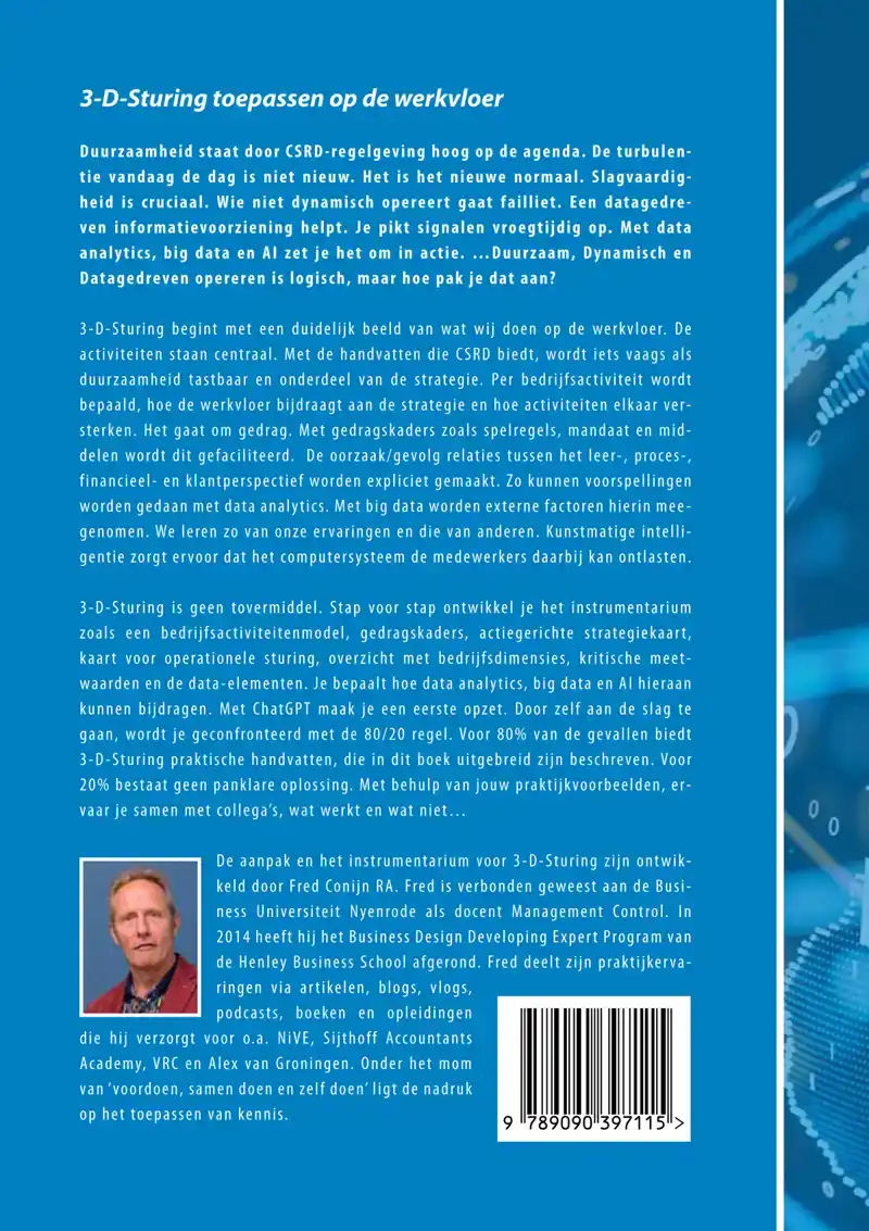 3-D-STURING: DUURZAAM, DYNAMISCH & DATAGEDREVEN