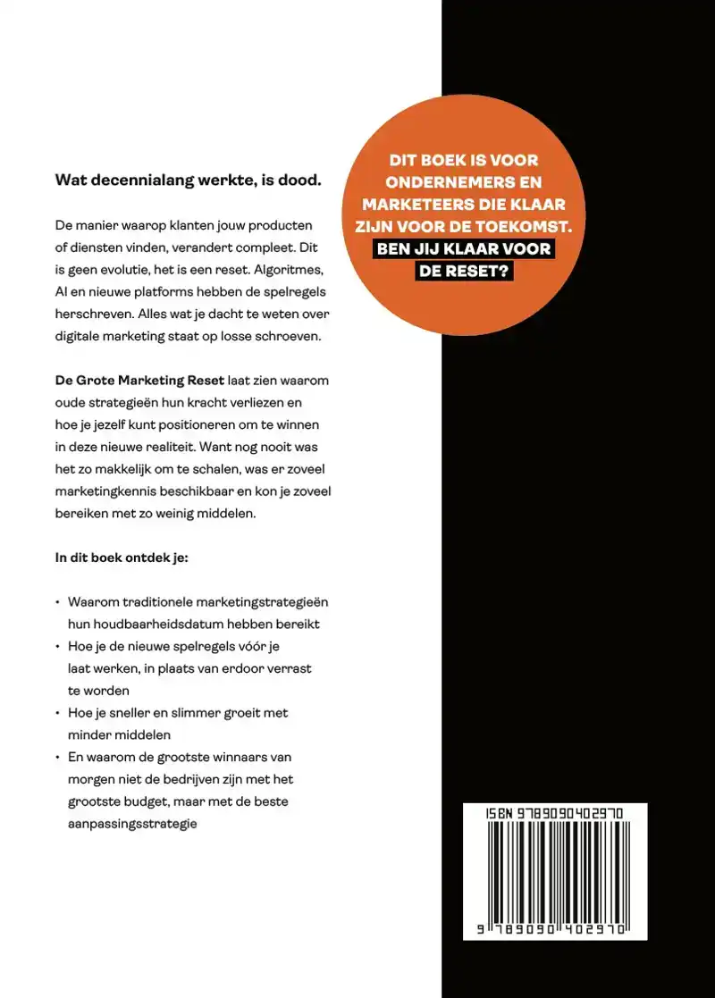 DE GROTE MARKETING RESET