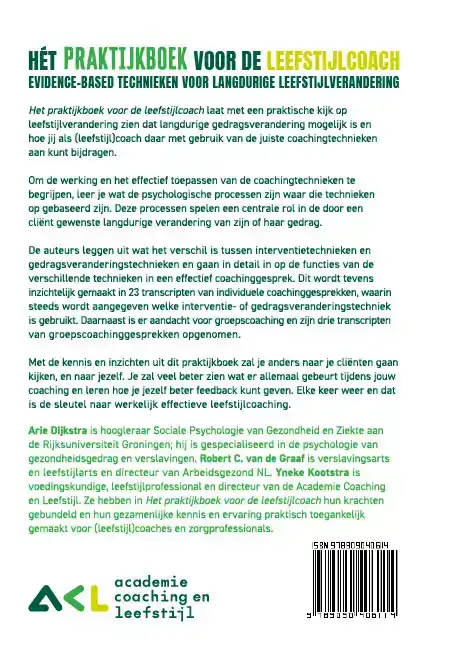 HET PRAKTIJKBOEK VOOR DE LEEFSTIJLCOACH