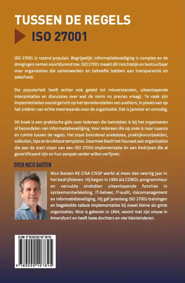 ISO 27001 TUSSEN DE REGELS