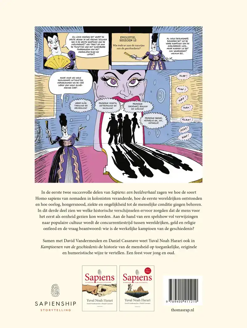 SAPIENS EEN BEELDVERHAAL