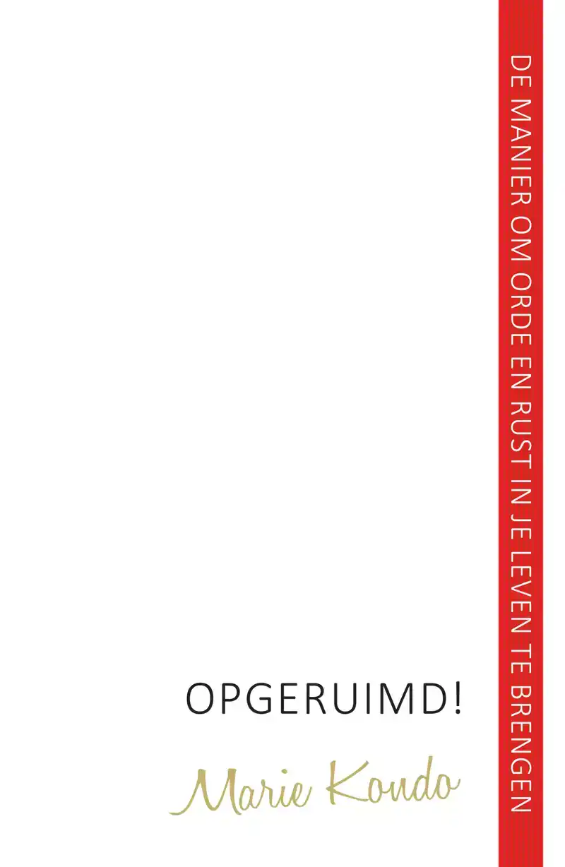 OPGERUIMD!
