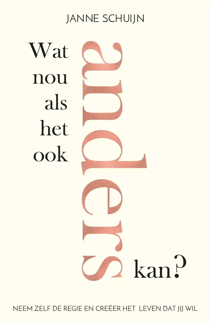 WAT NOU ALS HET OOK ANDERS KAN?