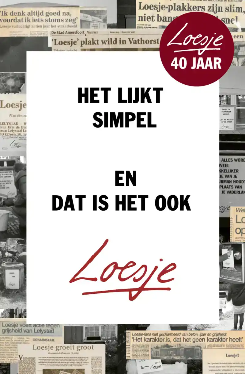 HET LIJKT SIMPEL EN DAT IS HET OOK