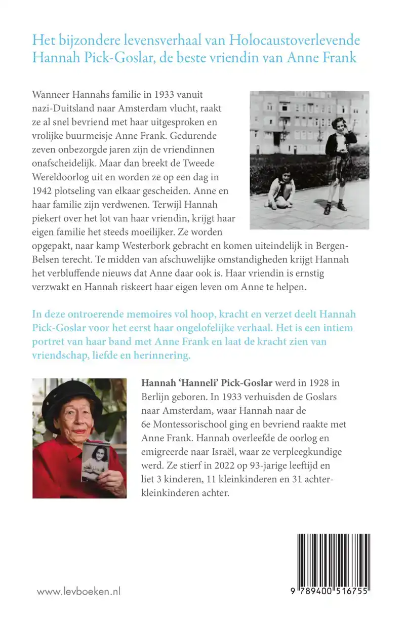 MIJN VRIENDIN ANNE FRANK