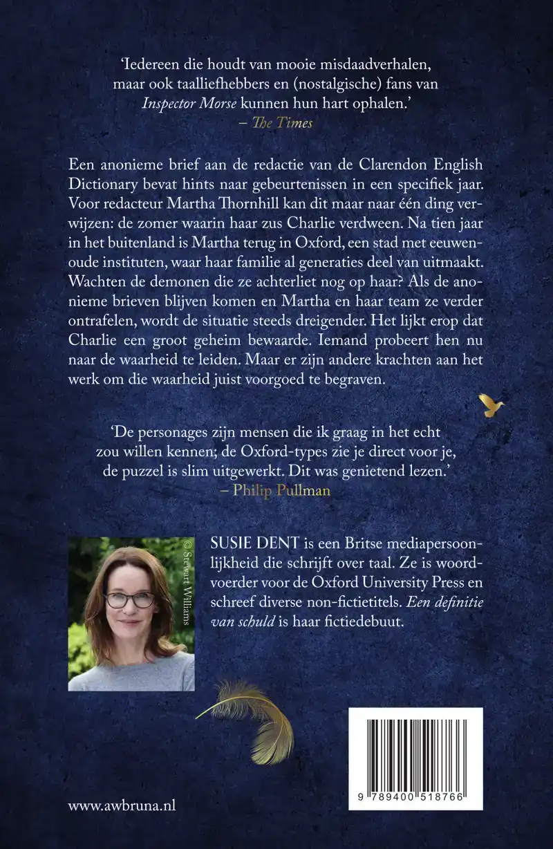 EEN DEFINITIE VAN SCHULD