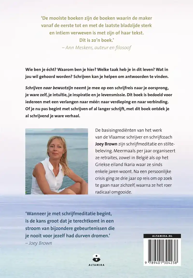 SCHRIJVEN NAAR BEWUSTZIJN