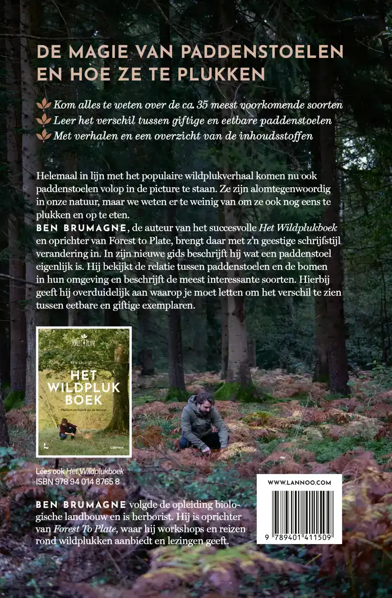 HET WILDPLUKBOEK VOOR PADDENSTOELEN
