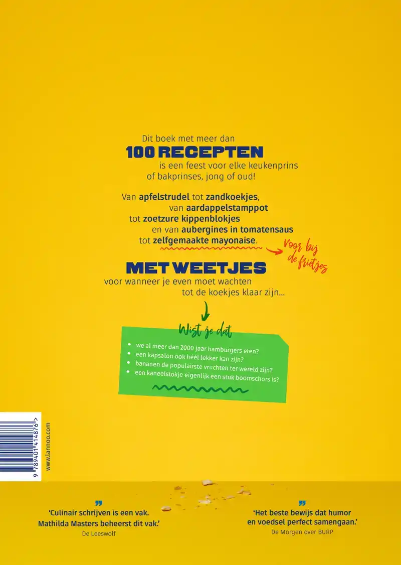 HET BESTE KOOKBOEK TER WERELD (EN NIET ALLEEN) VOOR KINDEREN