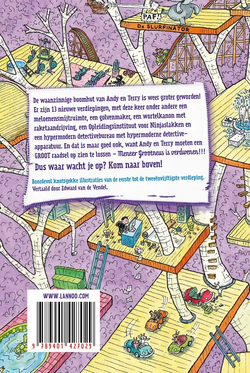 DE WAANZINNIGE BOOMHUT VAN 52 VERDIEPINGEN