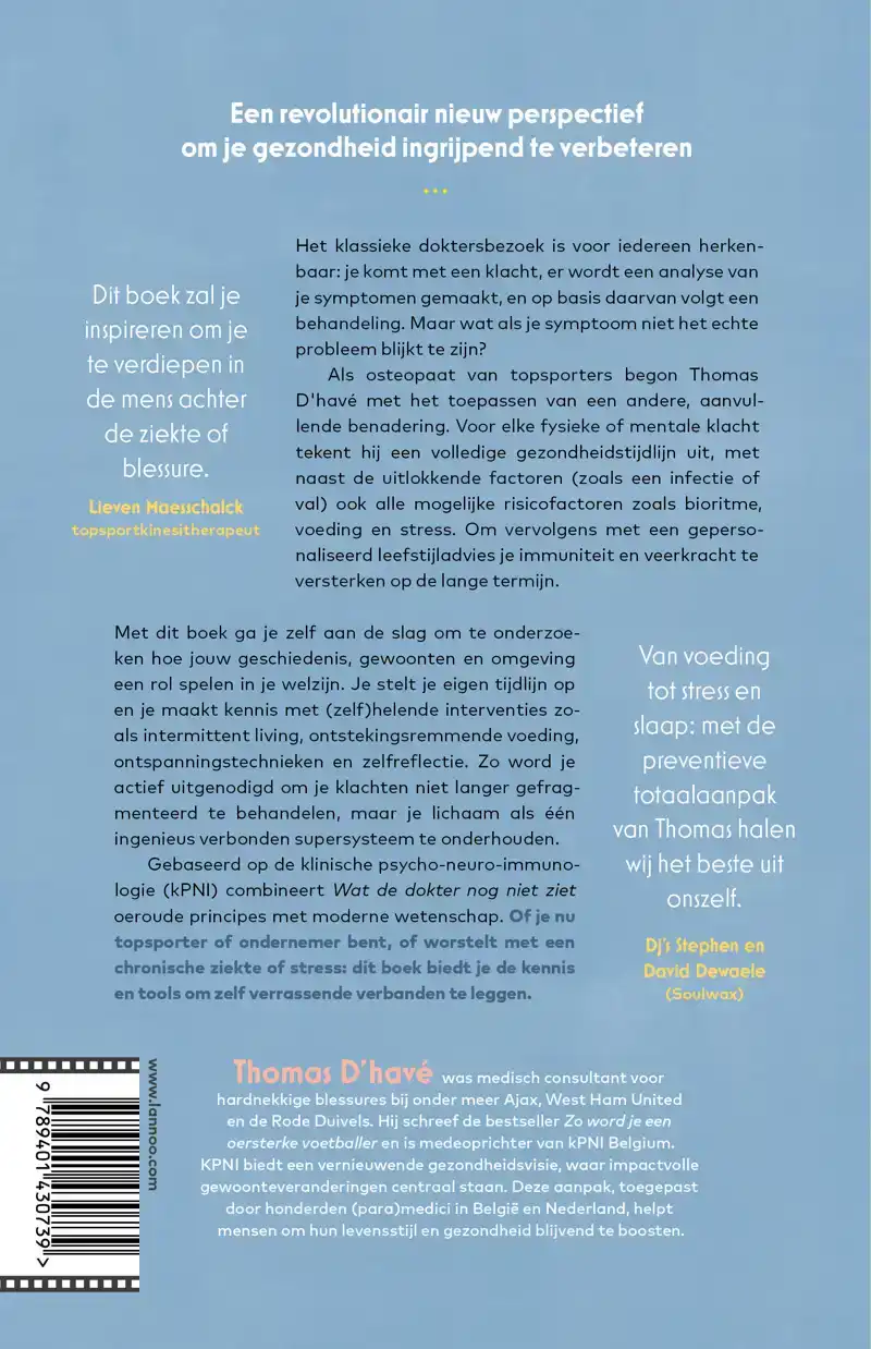 WAT DE DOKTER NOG NIET ZIET
