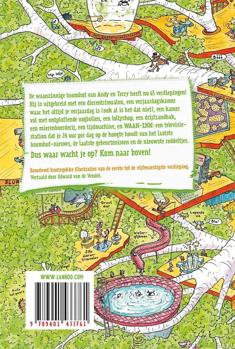 DE WAANZINNIGE BOOMHUT VAN 65 VERDIEPINGEN