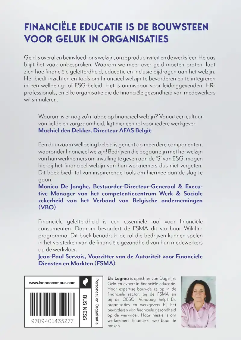WAAROM WE MEER OVER GELD MOETEN PRATEN