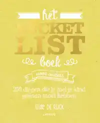 HET BUCKETLIST BOEK VOOR OUDERS