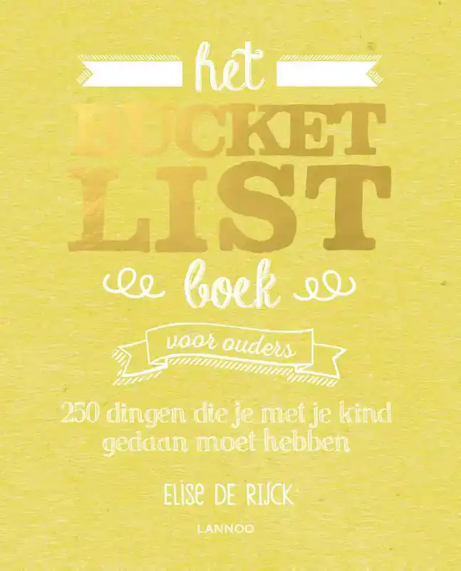HET BUCKETLIST BOEK VOOR OUDERS