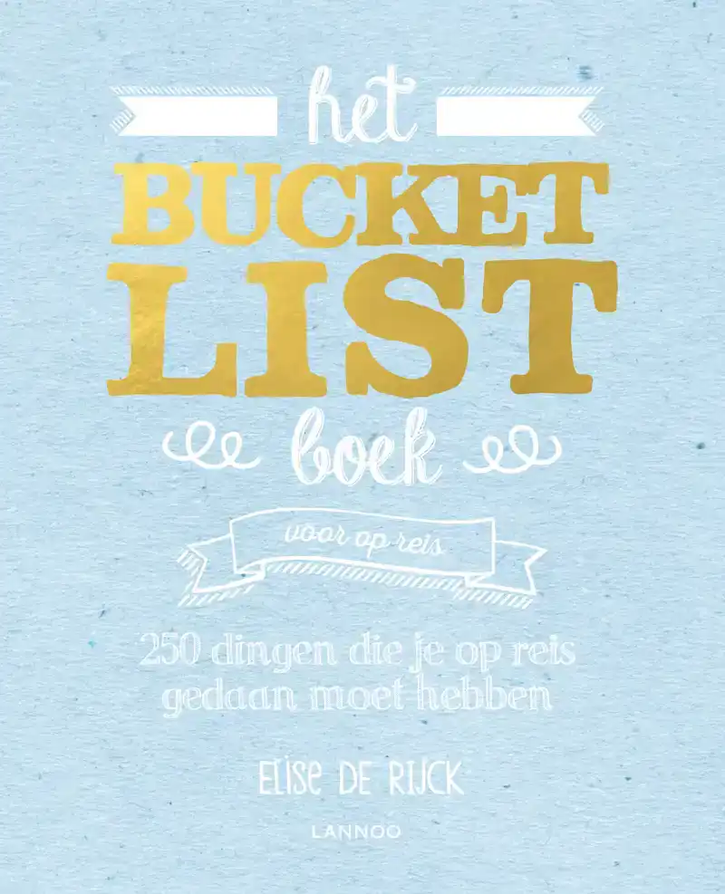 HET BUCKETLIST BOEK VOOR OP REIS