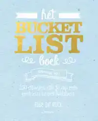 HET BUCKETLIST BOEK VOOR OP REIS