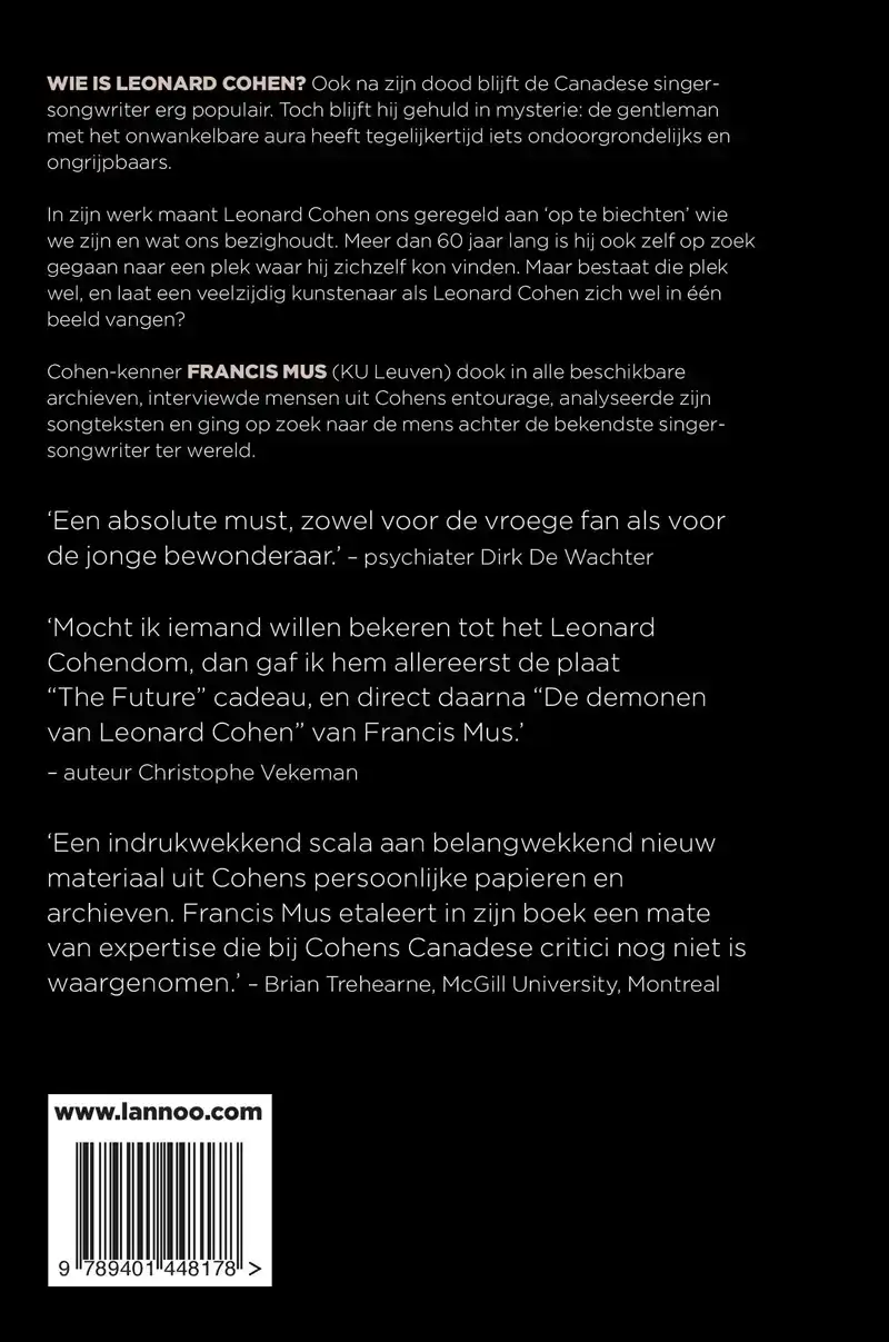 DE DEMONEN VAN LEONARD COHEN