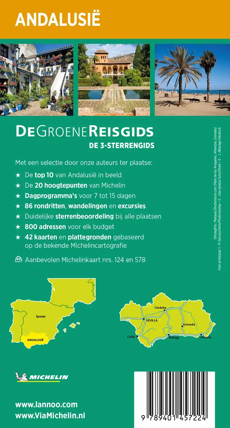 DE GROENE REISGIDS - ANDALUSIE