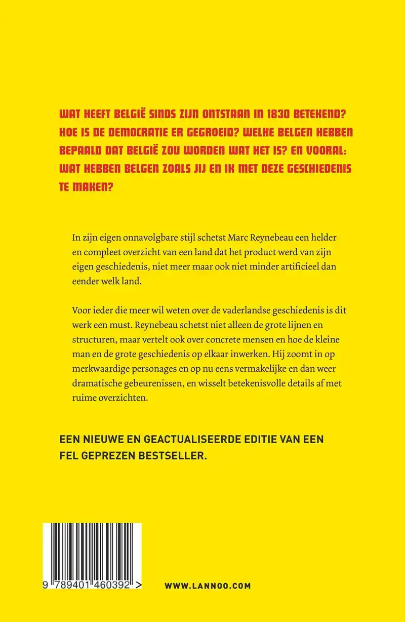 EEN GESCHIEDENIS VAN BELGIE