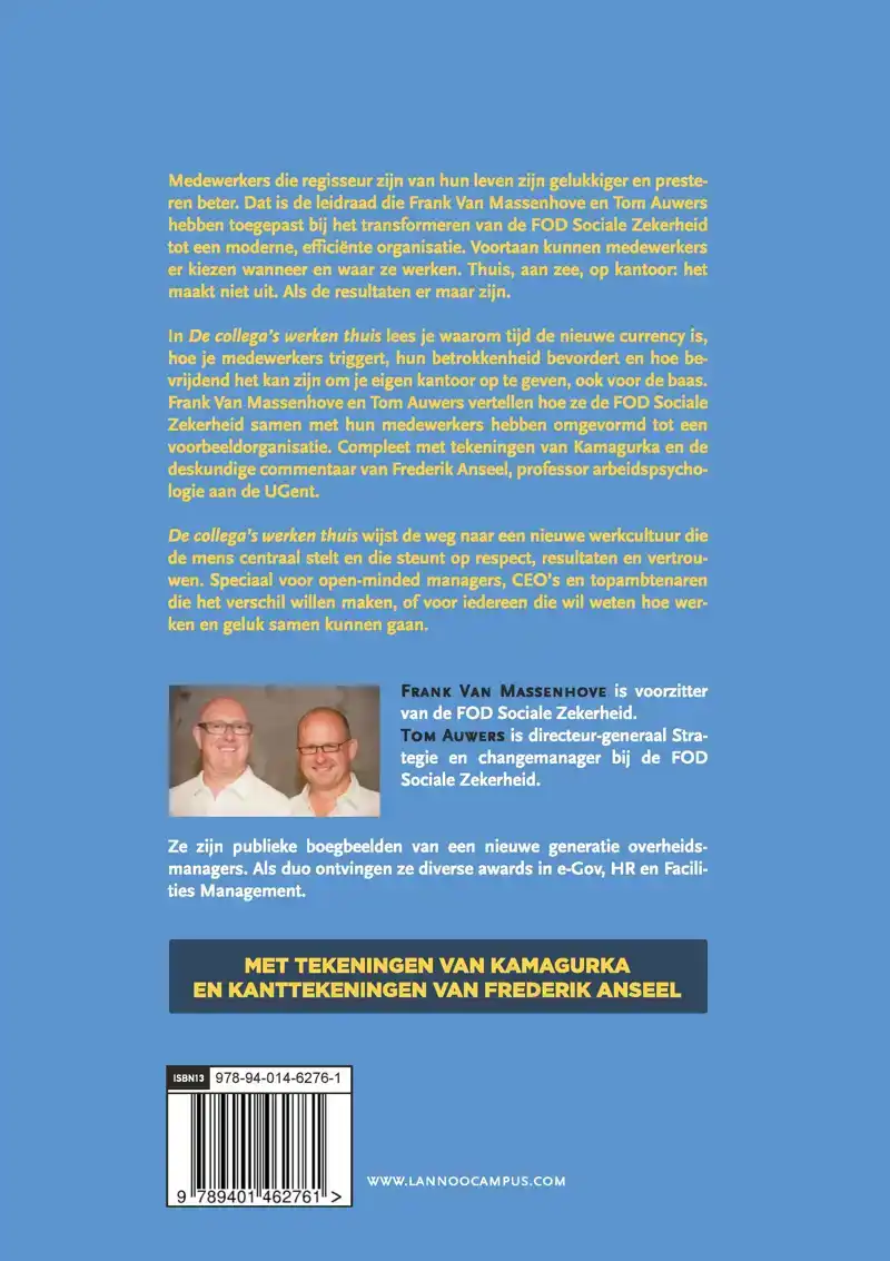 DE COLLEGA'S WERKEN THUIS
