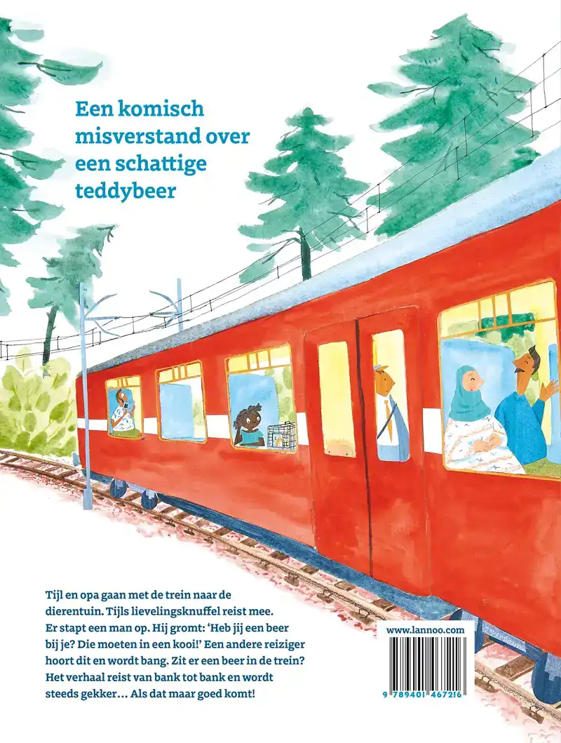 ER ZIT EEN BEER IN DE TREIN