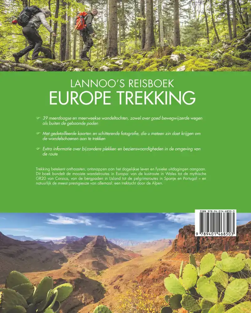 LANNOO'S REISBOEK EUROPE TREKKING