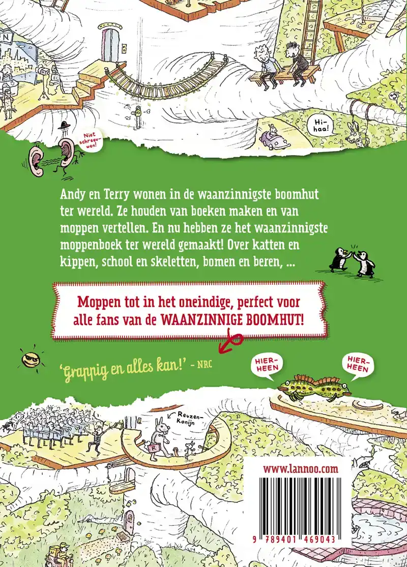 HET WAANZINNIGE MOPPENBOEK