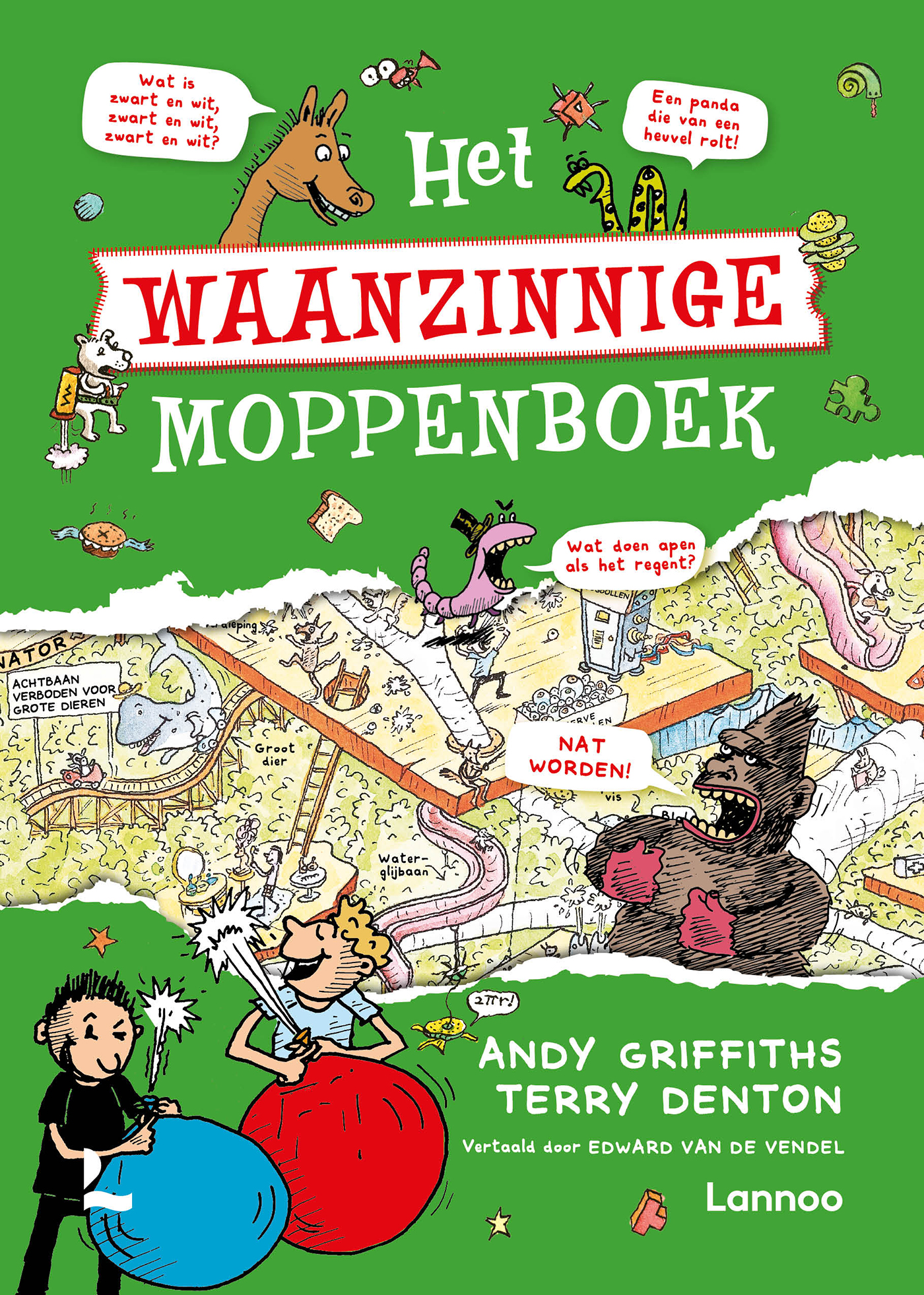 HET WAANZINNIGE MOPPENBOEK