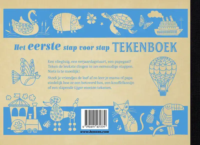HET EERSTE STAP VOOR STAP TEKENBOEK