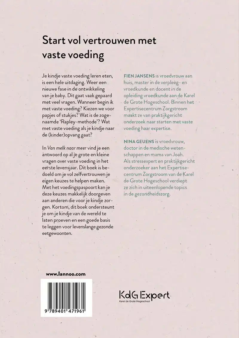 VAN MELK NAAR MEER