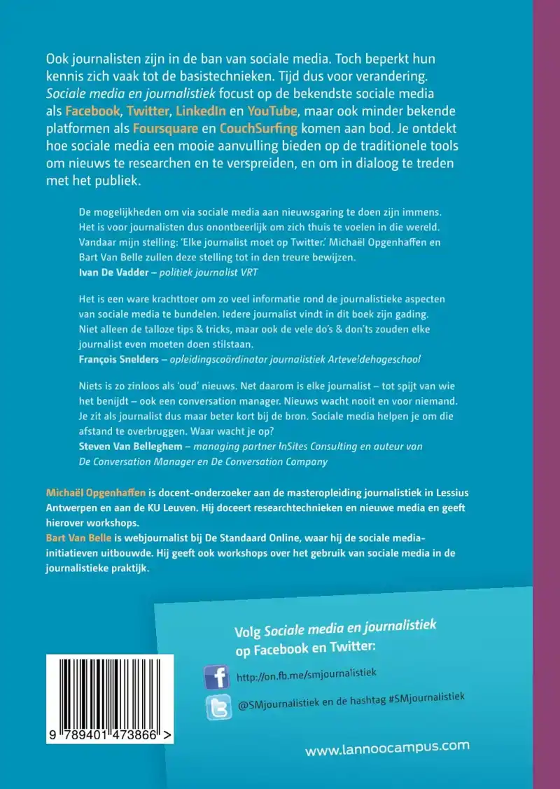 SOCIALE MEDIA EN JOURNALISTIEK