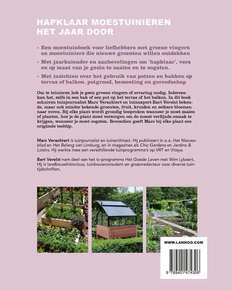 ZAKBOEK VOOR DE HAPKLARE MOESTUIN