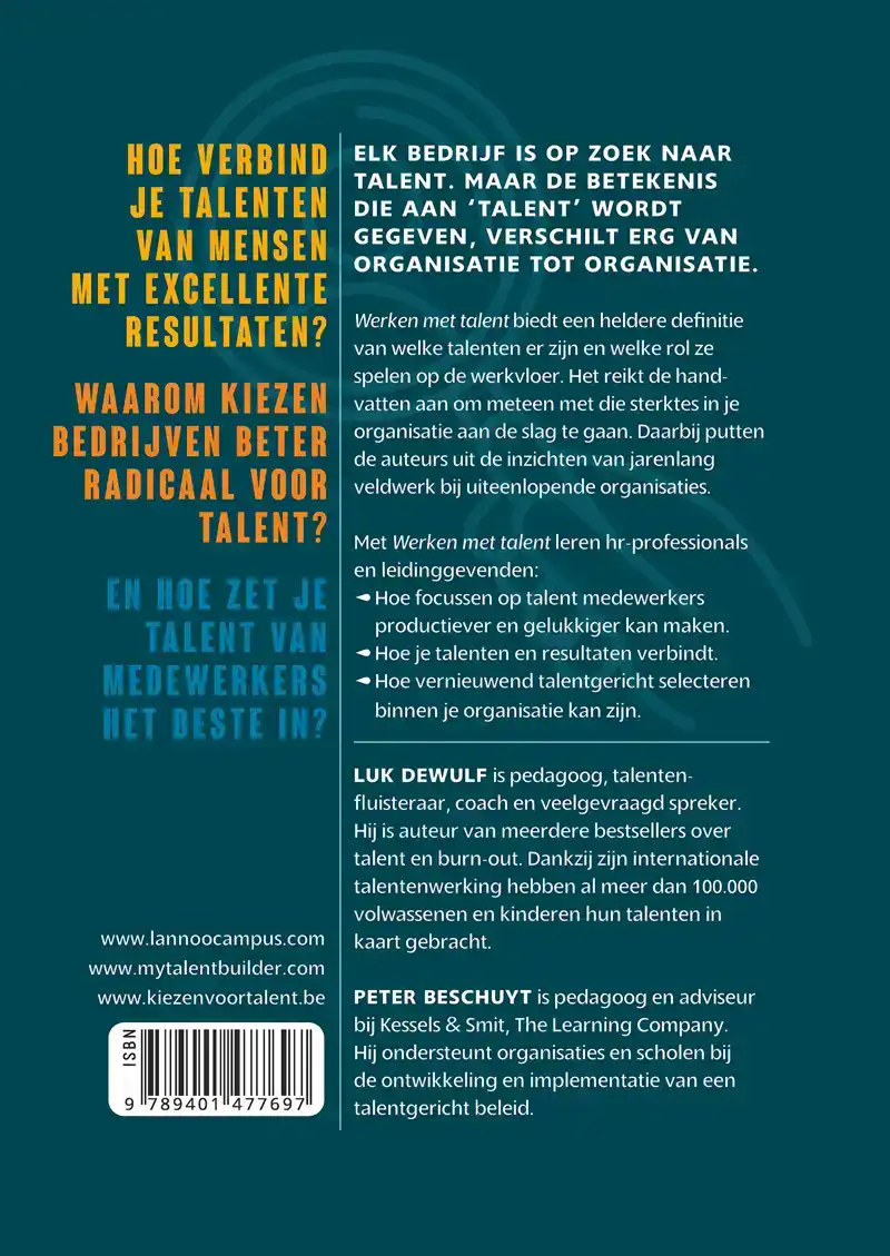 WERKEN MET TALENT