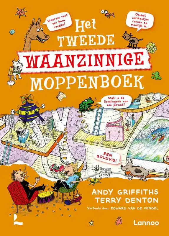 HET TWEEDE WAANZINNIGE MOPPENBOEK