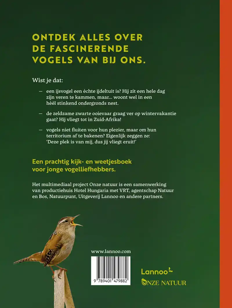 ONZE NATUUR VOOR KINDEREN - VOGELS