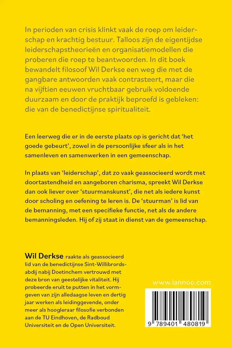 BENEDICTIJNSE STUURMANSKUNST