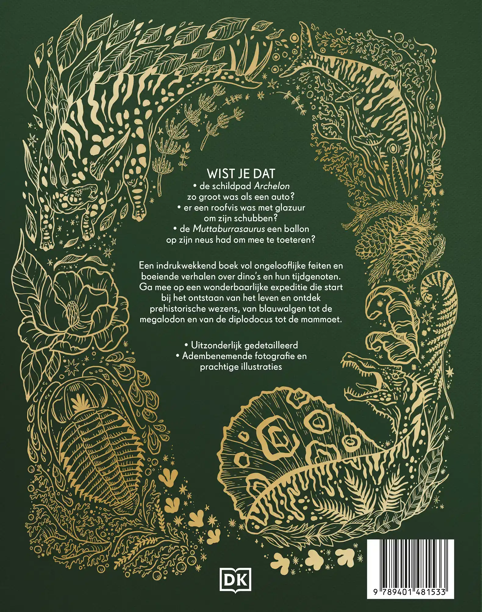 HET DIKKE BOEK VAN ALLE BIJZONDERE DINO'S