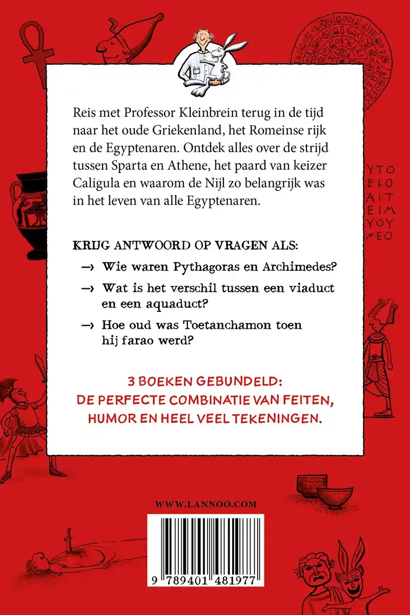 WONDERLIJKE WEETJES OVER DE OUDE GRIEKEN, ROMEINEN EN EGYPTE